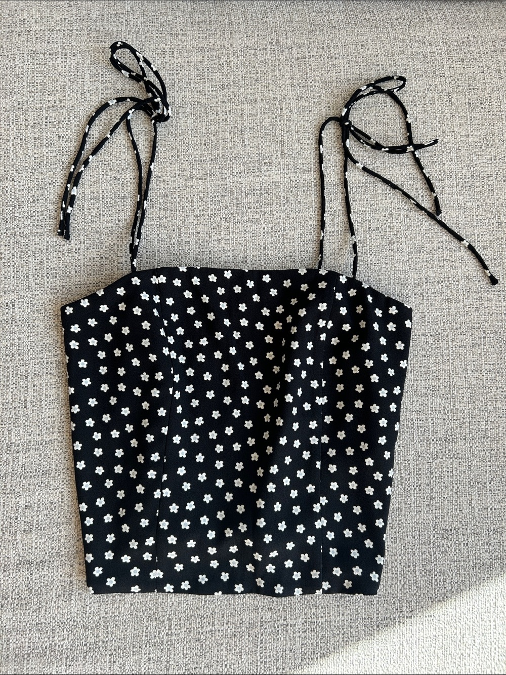 Levi’s Floral Tie Strap Top